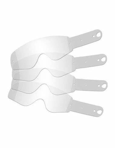 Lente laminata Omega per occhiali da motocross antiappannante trasparente